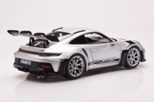 Porsche 911 992 GT3 RS Silver Metallic Norev 1:18 187357 Metall — bild 3 av 8