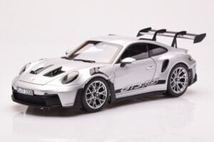 Porsche 911 992 GT3 RS Silver Metallic Norev 1:18 187357 Metall