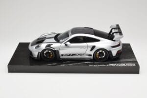 Porsche 911 992 GT3 RS Silver Weissach Package Minichamps 1:18 110062020 Metall