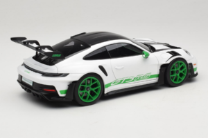 Porsche 911 992 GT3 RS Tribute to Carrera RS White Python Green Norev 1:18 187372 Metall — bild 3 av 8