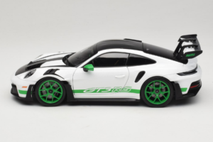 Porsche 911 992 GT3 RS Tribute to Carrera RS White Python Green Norev 1:18 187372 Metall — bild 4 av 8