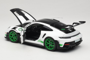 Porsche 911 992 GT3 RS Tribute to Carrera RS White Python Green Norev 1:18 187372 Metall — bild 5 av 8