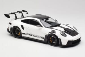 Porsche 911 992 GT3 RS Vit & Svarta Hjul Minichamps 1:18 155062230 Metall — bild 4 av 6