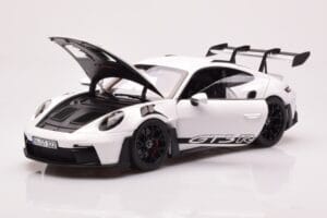 Porsche 911 992 GT3 RS Vit Norev 1:18 187361 Metall — bild 2 av 8