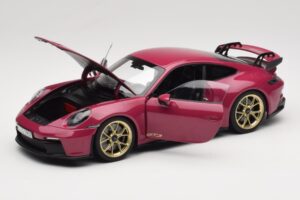 Porsche 911 992 GT3 Ruby Star Neo Norev 1:18 187381 Metall — bild 2 av 8