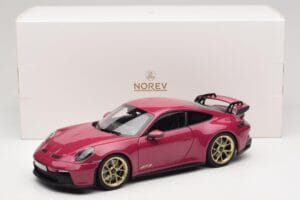 Porsche 911 992 GT3 Ruby Star Neo Norev 1:18 187381 Metall — bild 8 av 8