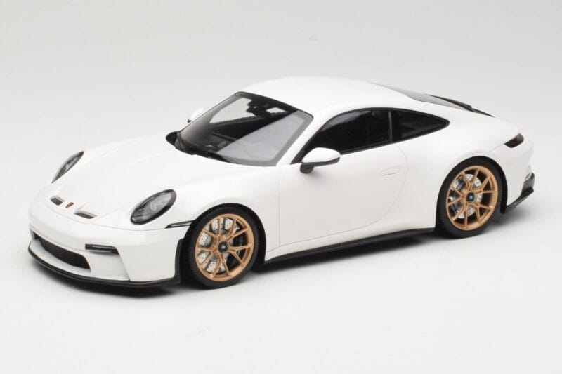 Porsche 911 992 GT3 Touring Vit Neodyme Wheels Minichamps 1:18 117069022 Metall