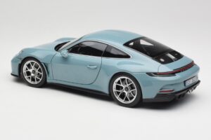 Porsche 911 992 S/T Meissen Blue Norev 1:18 187470 Metall — bild 7 av 8