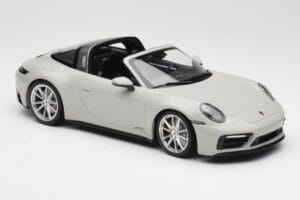 Porsche 911 992 Targa 4 GTS Grå Minichamps 1:18 155061064 Metall — bild 4 av 6
