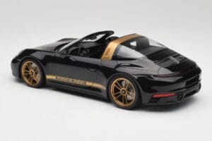 Porsche 911 992 Targa Porsche Design Svart & Guld Concept Minichamps 1:18 PORSCHE001 Metall — bild 5 av 6