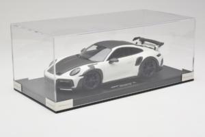 Porsche 911 992 TechArt GTstreet R Vit Med Blå Hjul TechArt 1:18 REMC014 Resin — bild 2 av 6