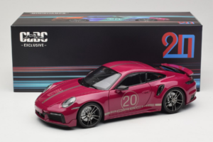 Porsche 911 992 Turbo S Coupe Sport Design Röd Minichamps 1:18 113069075 Metall — bild 8 av 8