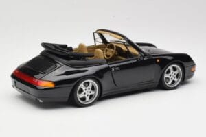 Porsche 911 993 Cabriolet Svart UT Models 1:18 27806-U1 Metall — bild 3 av 8