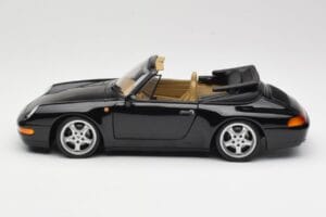 Porsche 911 993 Cabriolet Svart UT Models 1:18 27806-U1 Metall — bild 4 av 8