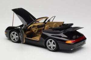 Porsche 911 993 Cabriolet Svart UT Models 1:18 27806-U1 Metall — bild 5 av 8
