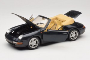 Porsche 911 993 Cabriolet Mörkblå Tchibo 1:18 46619 Metall — bild 2 av 8