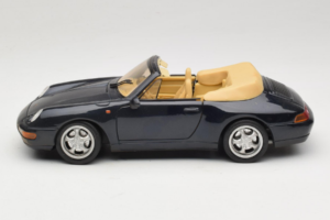 Porsche 911 993 Cabriolet Mörkblå Tchibo 1:18 46619 Metall — bild 4 av 8