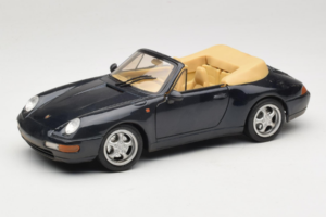 Porsche 911 993 Cabriolet Mörkblå Tchibo 1:18 46619 Metall