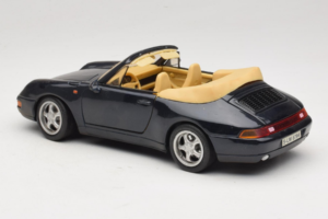 Porsche 911 993 Cabriolet Mörkblå Tchibo 1:18 46619 Metall — bild 7 av 8