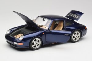 Porsche 911 993 Carrera Cup Blå Braccio & Gotz 1993 Bburago 1:18 3060-M1 Metall — bild 2 av 8
