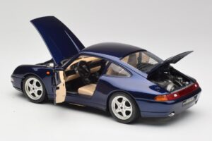 Porsche 911 993 Carrera Cup Blå Braccio & Gotz 1993 Bburago 1:18 3060-M1 Metall — bild 5 av 8