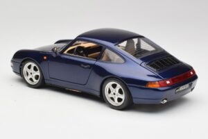 Porsche 911 993 Carrera Cup Blå Braccio & Gotz 1993 Bburago 1:18 3060-M1 Metall — bild 7 av 8