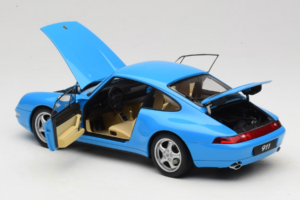 Porsche 911 993 Carrera Blue Metallic AUTOart 1:18 78133 Metall — bild 5 av 8