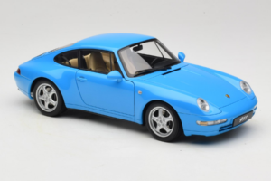 Porsche 911 993 Carrera Blue Metallic AUTOart 1:18 78133 Metall — bild 6 av 8