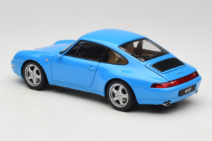 Porsche 911 993 Carrera Blue Metallic AUTOart 1:18 78133 Metall — bild 7 av 8