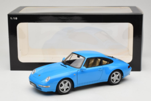 Porsche 911 993 Carrera Blue Metallic AUTOart 1:18 78133 Metall — bild 8 av 8