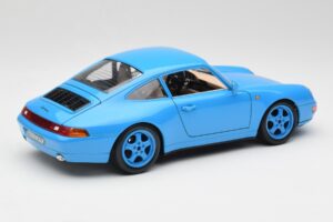 Porsche 911 993 Carrera Blå Bburago 1:18 3060 Metall — bild 3 av 8