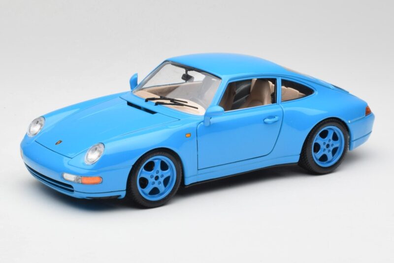 Porsche 911 993 Carrera Blå Bburago 1:18 3060 Metall