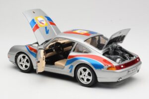 Porsche 911 993 Carrera Cup #1 1993 Bburago 1:18 3050-M2 Metall — bild 5 av 8