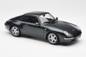 Porsche 911 993 Carrera Grön Metallic AUTOart 1:18 78134 Metall — bild 6 av 8