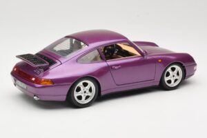 Porsche 911 993 Carrera Lila Bburago 1:18 3060-M2 Metall — bild 3 av 8