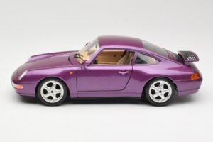 Porsche 911 993 Carrera Lila Bburago 1:18 3060-M2 Metall — bild 4 av 8