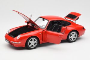Porsche 911 993 Carrera Röd AUTOart 1:18 78132 Metall — bild 2 av 8