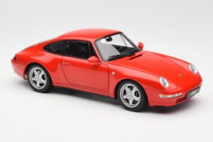Porsche 911 993 Carrera Röd AUTOart 1:18 78132 Metall — bild 6 av 8