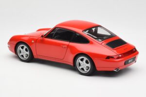 Porsche 911 993 Carrera Röd AUTOart 1:18 78132 Metall — bild 7 av 8