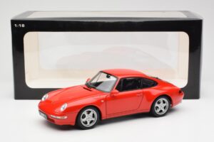 Porsche 911 993 Carrera Röd AUTOart 1:18 78132 Metall — bild 8 av 8