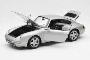 Porsche 911 993 Carrera Silver AUTOart 1:18 78131 Metall — bild 2 av 8