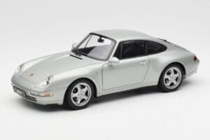 Porsche 911 993 Carrera Silver AUTOart 1:18 78131 Metall