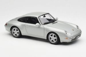Porsche 911 993 Carrera Silver AUTOart 1:18 78131 Metall — bild 6 av 8