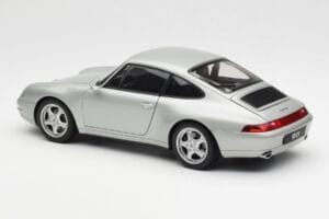 Porsche 911 993 Carrera Silver AUTOart 1:18 78131 Metall — bild 7 av 8