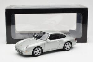 Porsche 911 993 Carrera Silver AUTOart 1:18 78131 Metall — bild 8 av 8