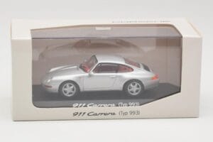 Porsche 911 993 Carrera Silver Minichamps 1:43 WAP02003597 Metall — bild 4 av 4