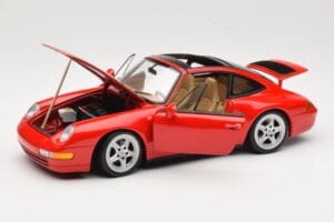 Porsche 911 993 Carrera Targa Röd UT Models 1:18 27821 Metall — bild 2 av 8