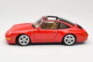 Porsche 911 993 Carrera Targa Röd UT Models 1:18 27821 Metall — bild 4 av 8