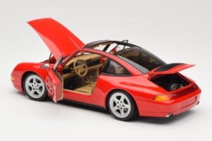 Porsche 911 993 Carrera Targa Röd UT Models 1:18 27821 Metall — bild 5 av 8