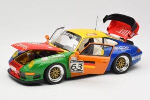Porsche 911 993 GT2 #63 H. Muller / T. Trunk IMSA 1998 UT Models 1:18 39812 Metall — bild 2 av 8